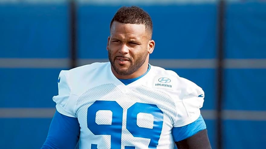 Rams’ Aaron Donald Not Expected to Travel to Australia for Week 1 vs. 49ers