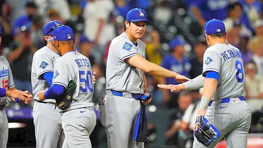 Dodgers Announce Starting Lineup for Friday's Series Opener vs Giants