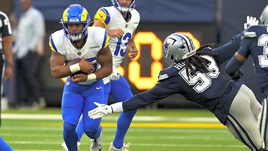 Rams Give Reason Why Jarquez Hunter Hasn&#39;t Received a Carry