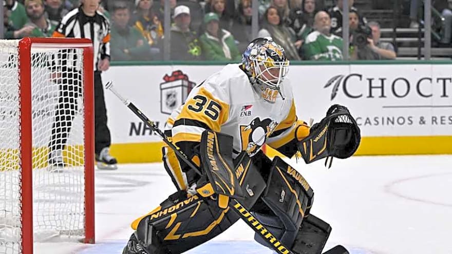 Tristan Jarry Expected to Start First Game With Oilers