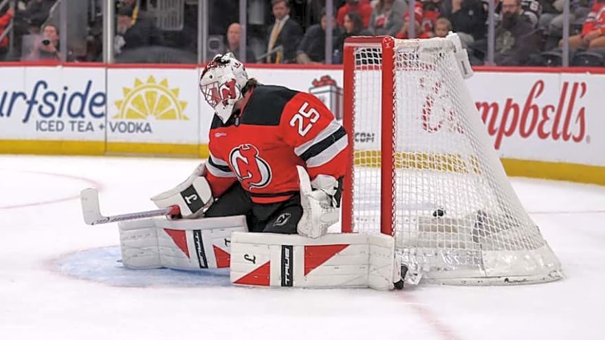 Devils' Jacob Markstrom Posts Abysmal Record in Blowout Loss