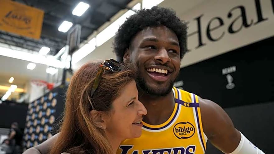 Bronny James Reacts To Los Angeles Lakers Latest Signing