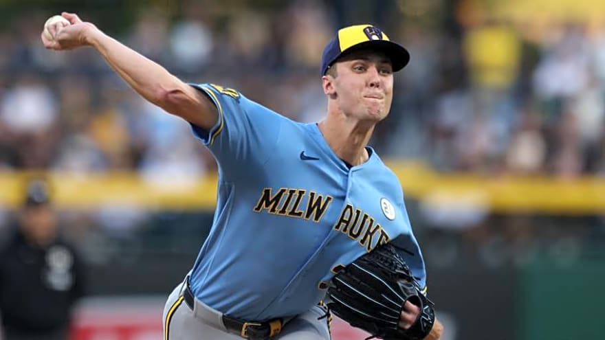 Brewers Name Game 1 Starter for 1st World Series Game Since 1982