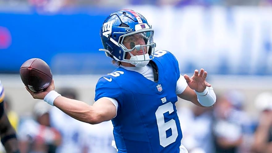 Giants Preseason Report Card: Grading Every Running Back and Quarterback vs. Vikings
