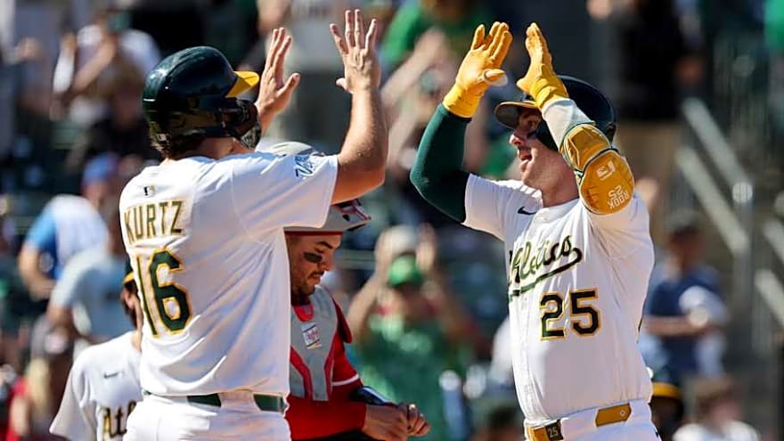 How Close Are the A&#39;s to the Teams Still Alive in October?