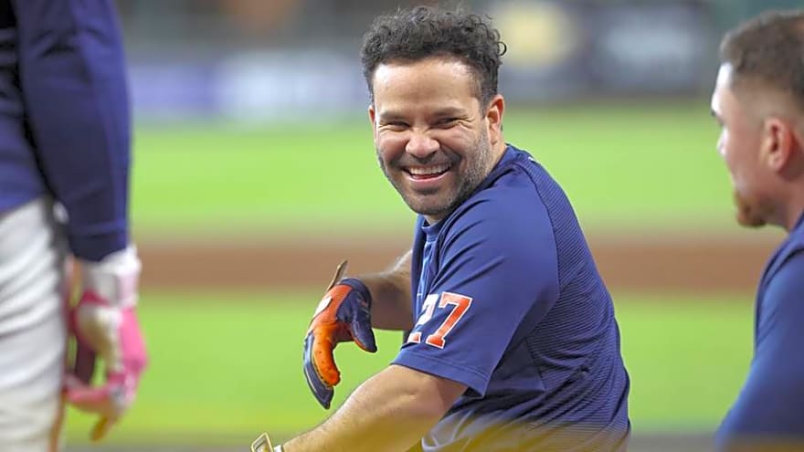 Even Jose Altuve Surprised by His Quick Return to Astros Lineup