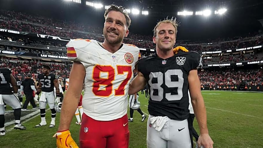 How Raiders&#39; Brock Bowers Has Passed Travis Kelce