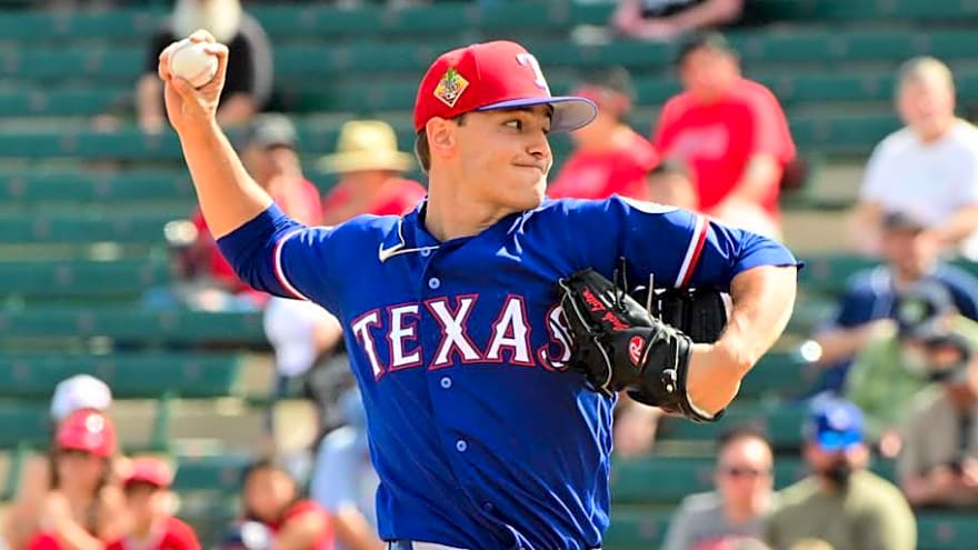 Jack Leiter Anchors Rangers Lineup for Dodgers Spring Training Showdown