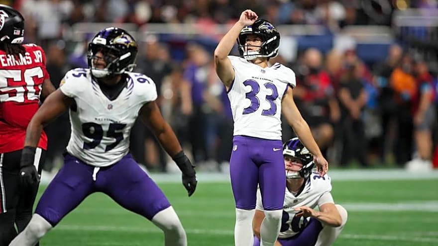 Ravens Are Addressing Their Kicking Situation After Another Miss From Tyler Loop Sunday