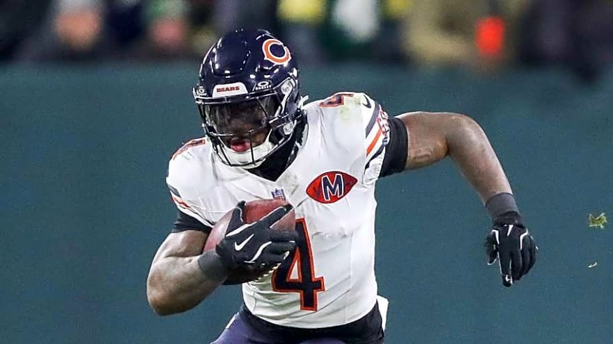 D&#39;Andre Swift earns shocking RB ranking as 2025 NFL playoffs inch closer