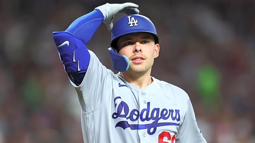 Dodgers' Dalton Rushing Admits He's Embarrassed by His Actions