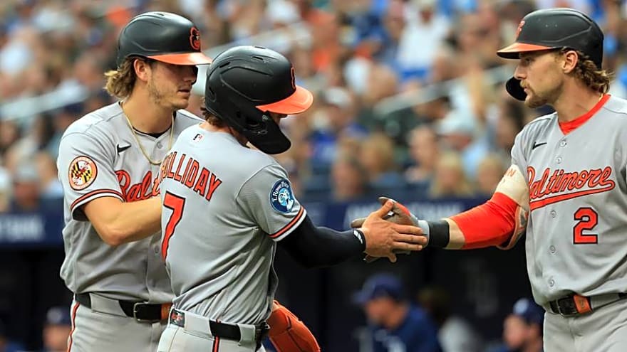 Orioles Keep Henderson In Five Spot And Give Holliday Rare Leadoff Role Vs A Lefty