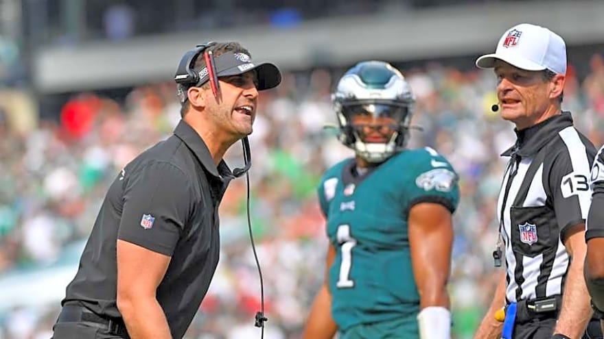 Nick Sirianni breaks his silence on heated sideline clash with refs vs. Giants