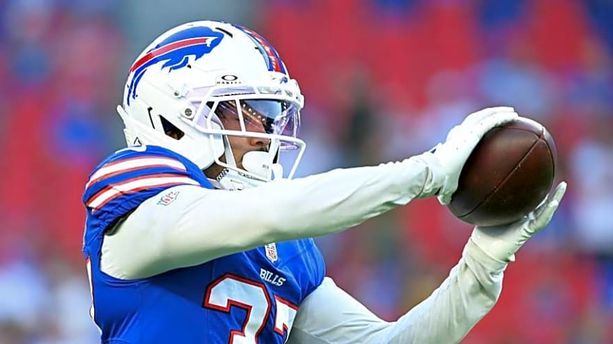 Bills Sign Wide Receiver to 53-Man Roster, Place Defensive Back on Injured Reserve
