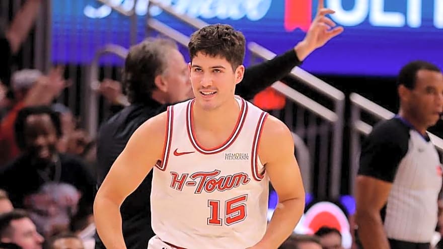 Rockets&#39; Reed Sheppard Shouts Out &#39;H-Town&#39; on Social Media Post