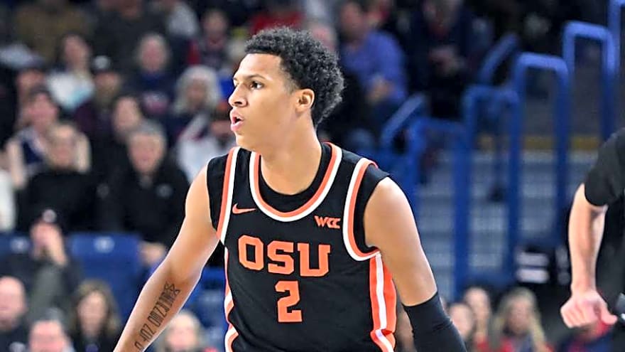 Oregon State MBB Pushes Past LMU With Big Nights From Lake, Sy