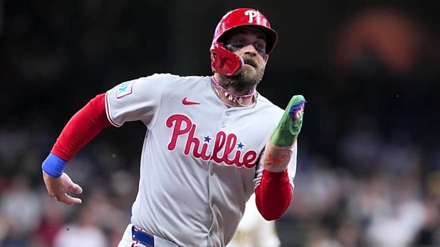 Harper Could Face Phillies Teammates in WBC, Hopes to Avoid One in Particular