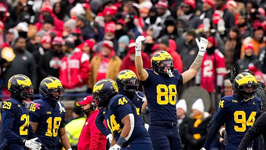 Michigan football&#39;s playoff ranking revealed after Ohio State loss