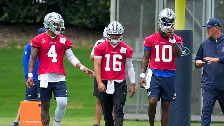 Dallas Cowboys Offensive Skill Players Bonding Ahead Of Training Camp