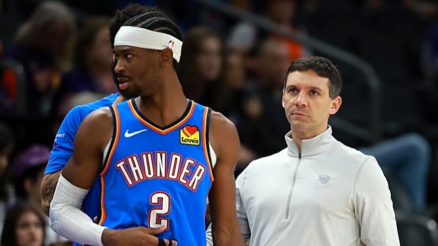 Mark Daigneault Details Decision to hold OKC Thunder Superstar Out of Overtime