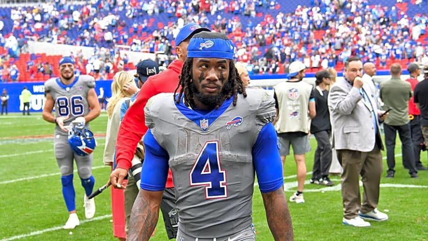 Three Bills' Player Prop Value Bets: Back DJ Moore, James Cook, Dawson Knox in Week 4
