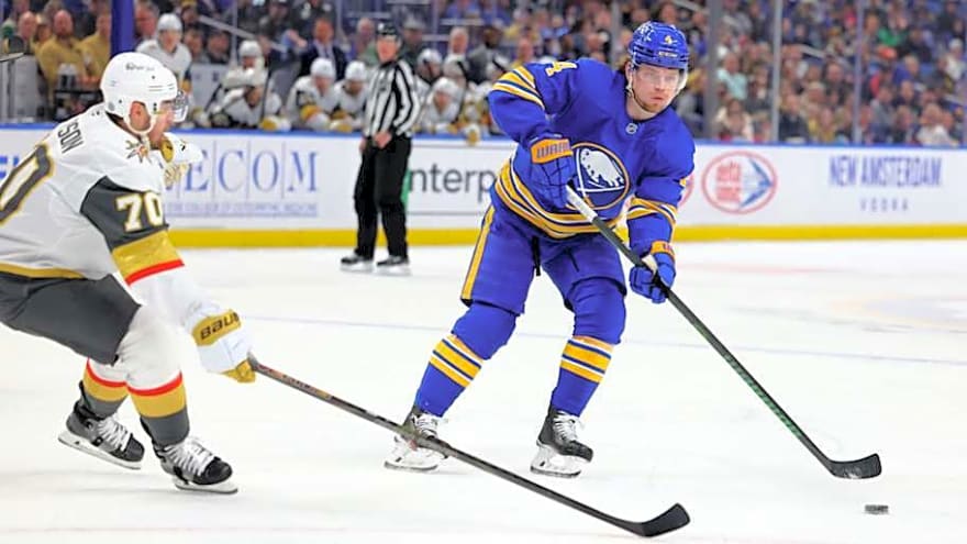 Sabres’ Bowen Byram, Mammoth’s Jack McBain Heading to Arbitration