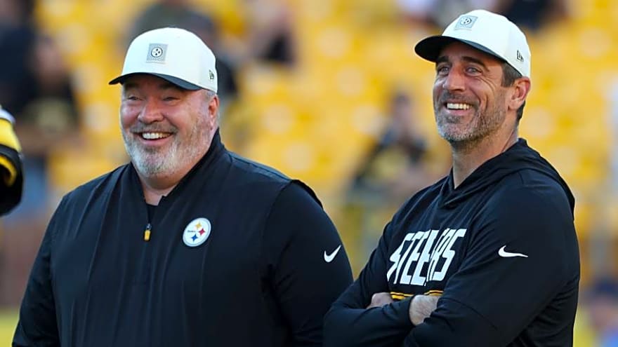 Steelers’ Aaron Rodgers Entering Fiery Final Ride