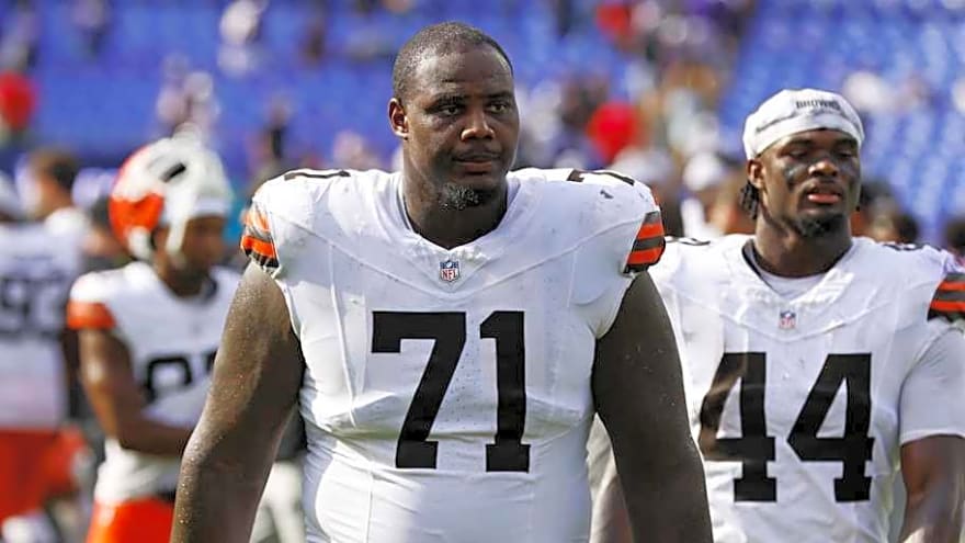 Cleveland Browns Release Veteran Offensive Tackle To Save Cap Space
