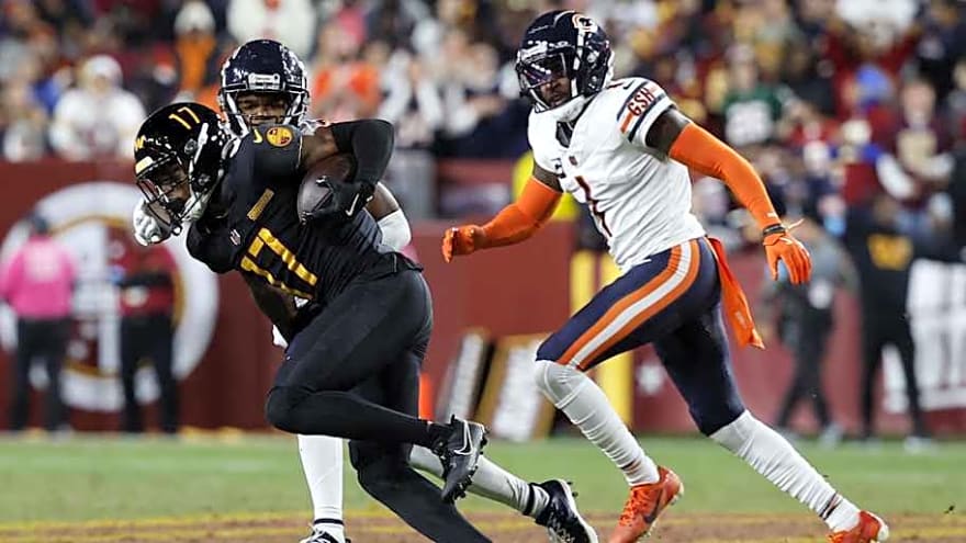 Bears unlikely to face top Commanders deep threat per NFL Network