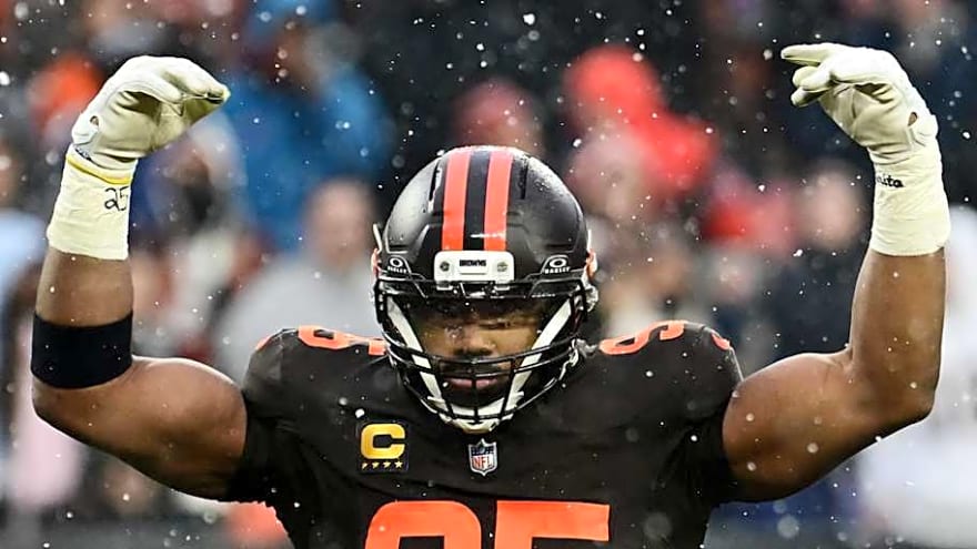 Browns star Myles Garrett wants to break the sack record at home vs. Bills