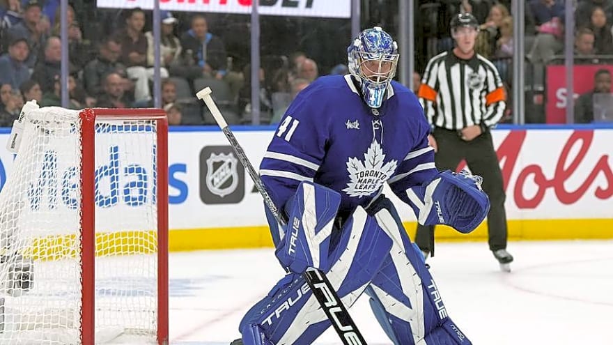 The Rangers are reportedly interested in this Maple Leafs goalie