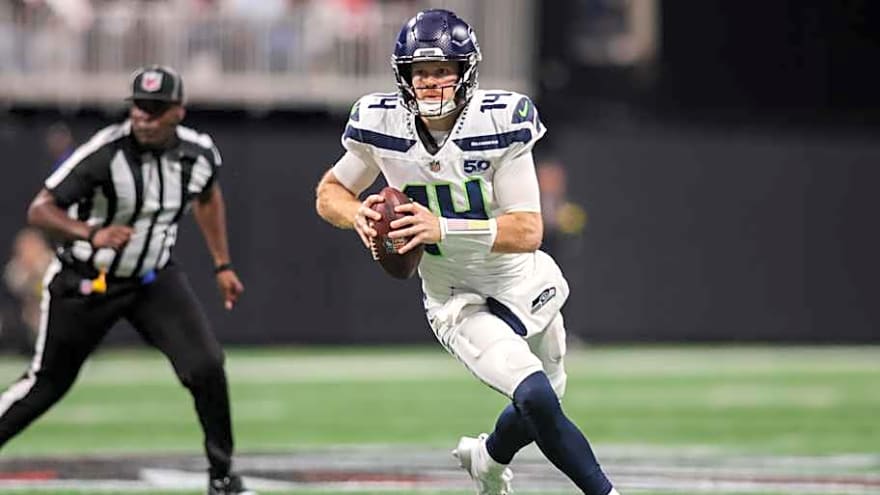 Seahawks QB Sam Darnold shows both the worst and the best of himself against Falcons