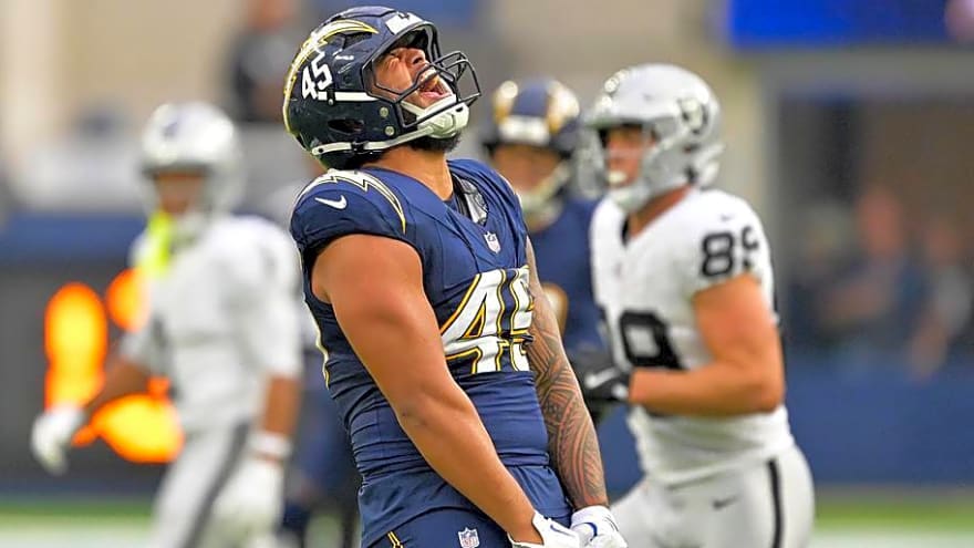 Chargers Roster Spotlights: Tuli Tuipulotu, The Future Face of the Bolts Defense