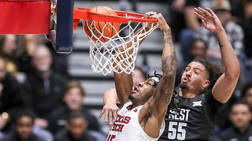 Texas Tech Bounces Back With Wire-to-Wire Road Win over West Virginia