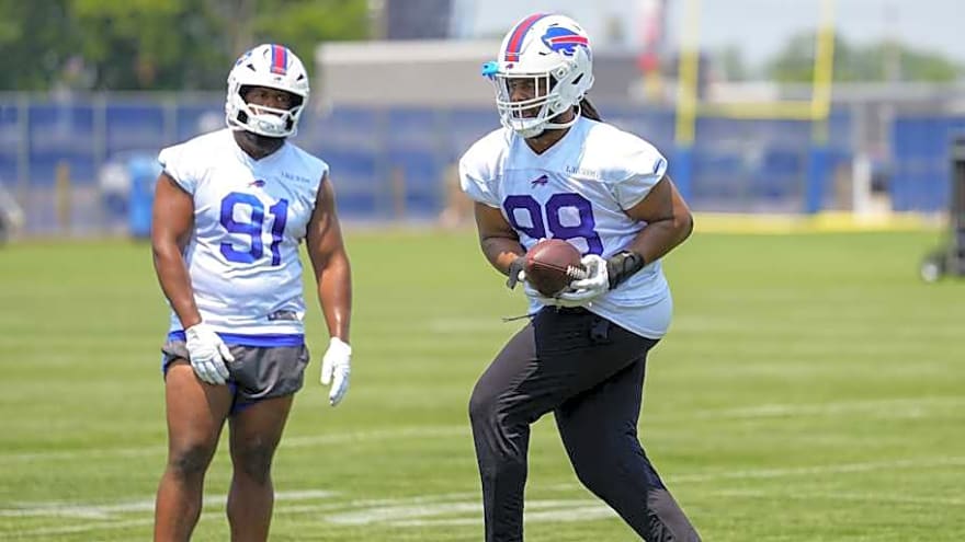 Bills&#39; rookie T.J. Sanders learned what most already knew about Ed Oliver