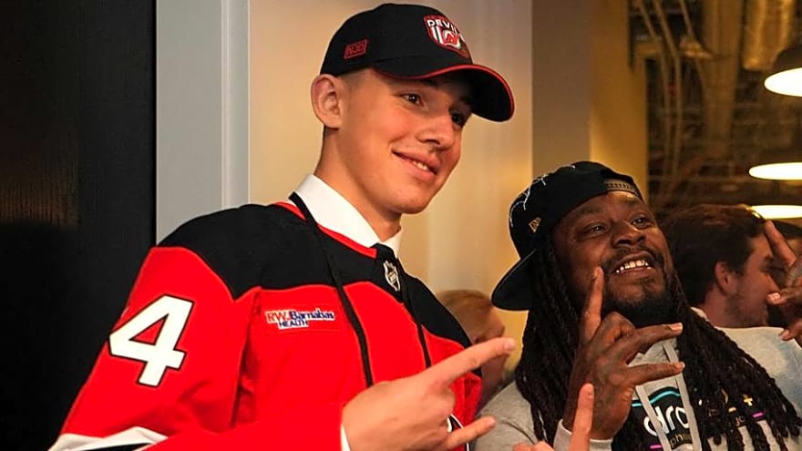 Devils have a future star in Anton Silayev, but there's a catch