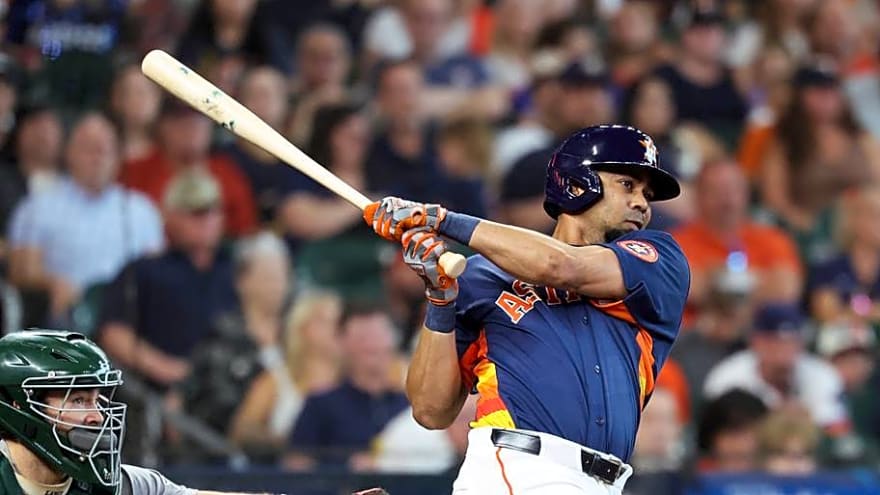 Astros Activate LaMonte Wade Jr., Set Lineup for Matchup with Rays