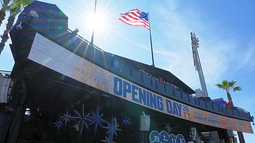 2025 Dodgers World Series Champions Banner and Plaque Unveiled at Dodger Stadium