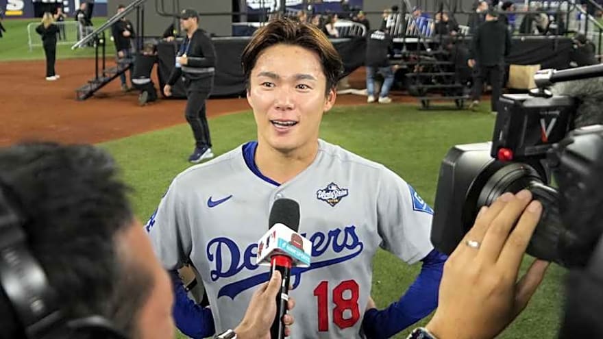 Yoshinobu Yamamoto Shares Honest Feelings on Pitching for Dodgers and in World Baseball Classic