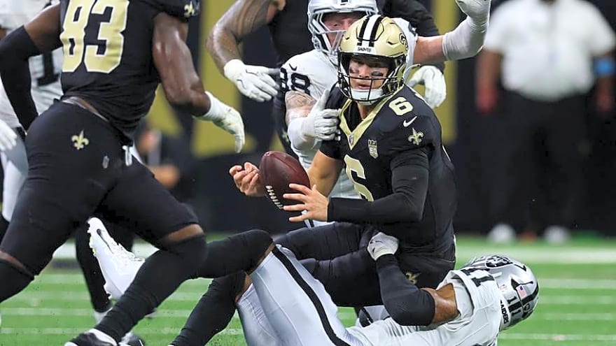 Saints Implode With Four Straight Turnovers in Loss to Raiders