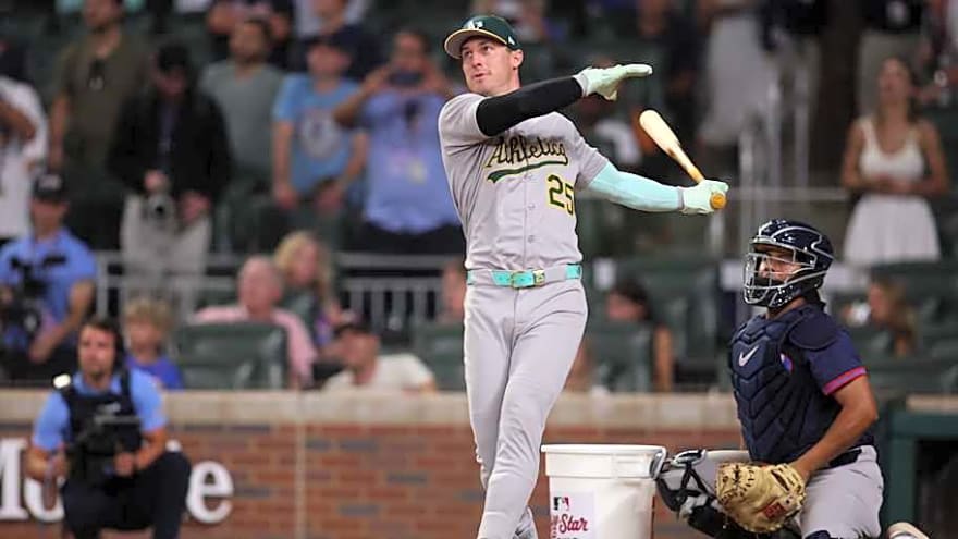 MLB All-Star Game Format Burns A&#39;s Brent Rooker Twice