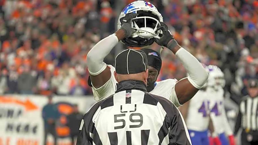 NFL Fines 2 Bills Over $30,000 For Actions During Overtime Playoff Loss at Broncos