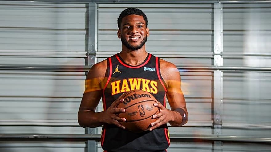 Zuby Ejiofor has already found the perfect mentor for his rookie season in Atlanta