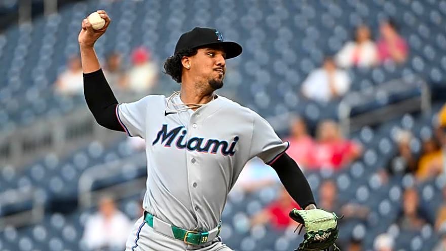 Eury Pérez Has Rare Off Night as Marlins Fall to Nationals