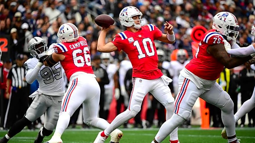 7 Takeaways From Patriots' Monster Win over Raiders: Is Drake Maye Finally Back?