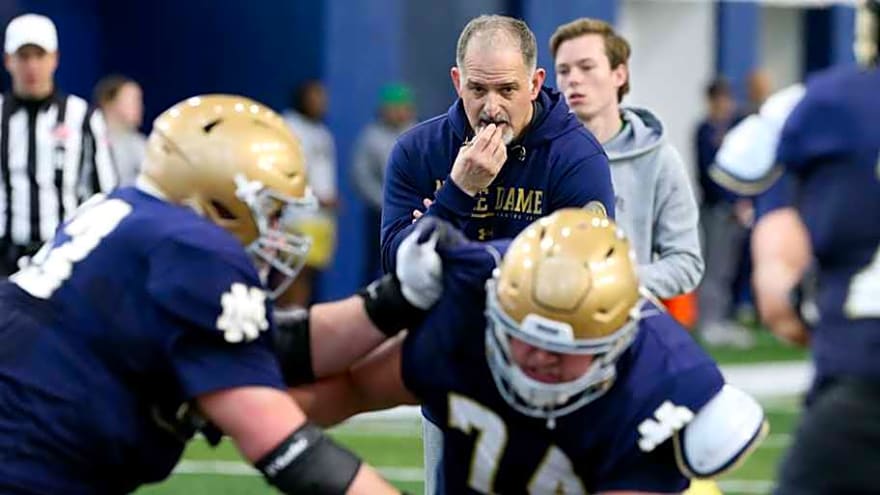 Why Notre Dame’s Offensive Line Can Withstand Jagusah Loss
