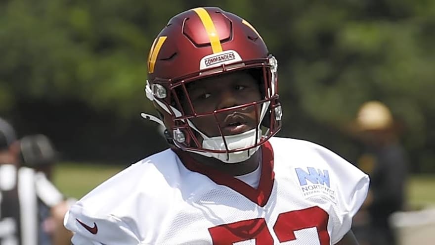 Washington Commanders&#39; Josh Conerly Jr. Earns Praise From Teammates After Minicamp