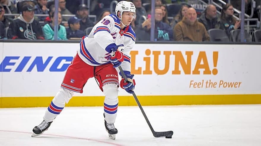 NY Rangers Waive 4 Players in First Trimming of Roster