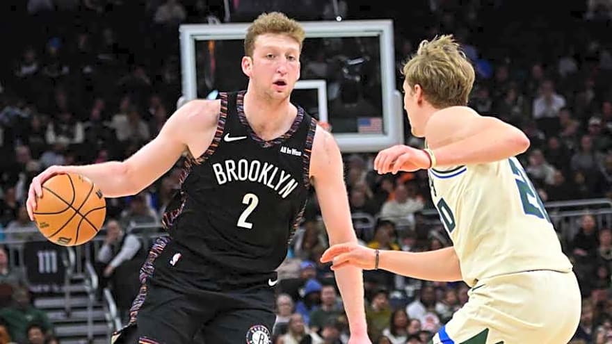 Nets Rookie Danny Wolf Posts Career-High in Loss to Bucks