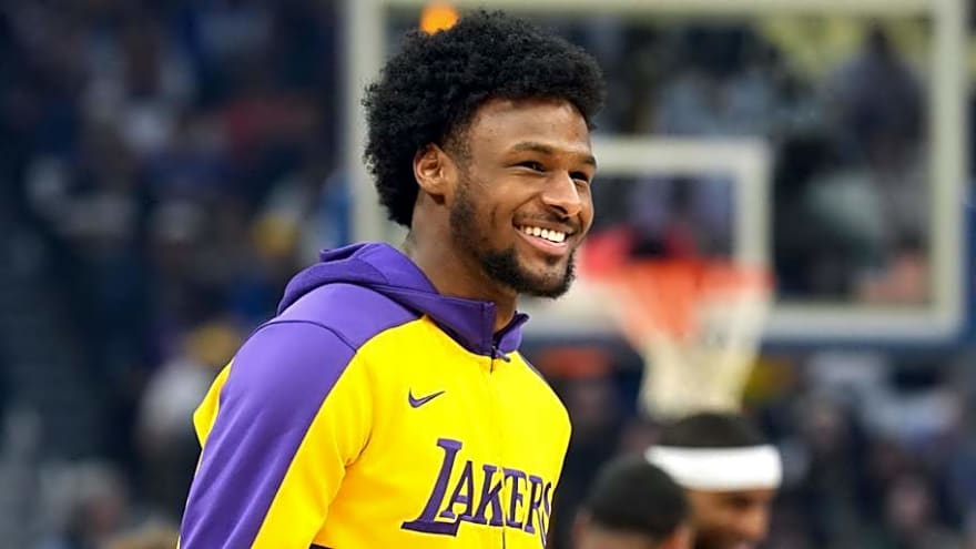 Bronny James Makes Honest Cooper Flagg Statement During Mavs-Lakers Game
